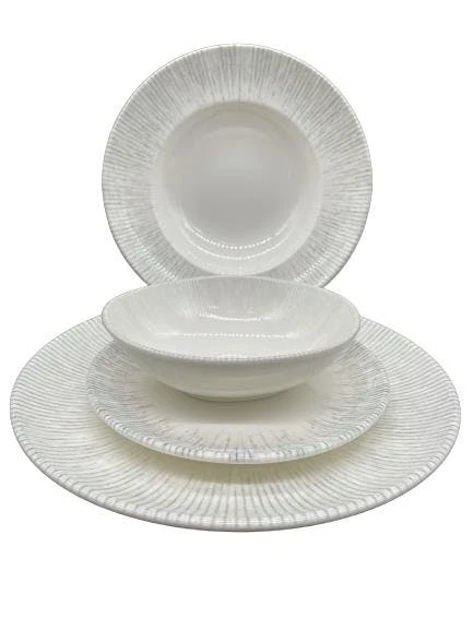 Tafelservice Geschirrset Tellerset 6 Personen Porzellan 24er Set Bonna Alhambra Gourmet Premium 3 Tafelservice Geschirrset Tellerset 6 Personen Porzellan 24er Set Bonna Alhambra Gourmet Premium – Bild 3