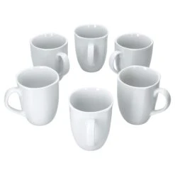 6er Set Kaffeebecher Palazzo 33cl - Kaffeetasse Aus Weißem Porzellan Mit Dekor-Kreisen In Grau Und Dunkelrot 10 6er Set Kaffeebecher Palazzo 33cl - Kaffeetasse Aus Weißem Porzellan Mit Dekor-Kreisen In Grau Und Dunkelrot -Tischzauber Verkaufsgeschäft 0a4f1b04 525a 4b1f b02d 442fc6fad01d