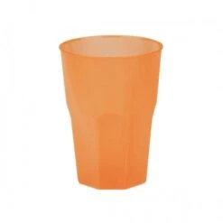 Mehrweg-Cocktailglas Orange-gefrostet 420ml Aus Plastik, 6 Stück - Mank -Tischzauber Verkaufsgeschäft 1254107d e29b 4617 bb29 54530d78fb61