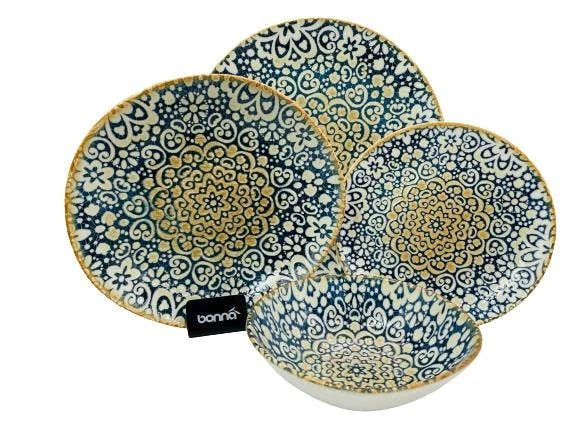 Tafelservice Geschirrset Tellerset 6 Personen Porzellan 24er Set Bonna Alhambra Gourmet Premium 1 Tafelservice Geschirrset Tellerset 6 Personen Porzellan 24er Set Bonna Alhambra Gourmet Premium