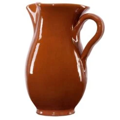 Tonkrug 1.9L Braun-glasiert Kühlende Wein-Karaffe - 99544 -Tischzauber Verkaufsgeschäft 18981924 b180 4437 83cb ef94c6aaddd2