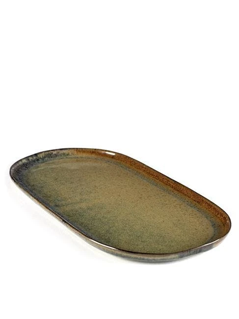 Servierplatte Indi-Grau BxTxH 35,5x17x2cm (4 Stück) Von CHEFGASTRO 1 Servierplatte Indi-Grau BxTxH 35,5x17x2cm (4 Stück) Von CHEFGASTRO