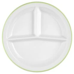 2 X Seltmann V219 IM_Platte Rund 3 Tlg. 25,5 Cm, Form: Vitalis, Dekor: 34928 Gelbes Band -Tischzauber Verkaufsgeschäft 1e9eff4f 67dc 43aa 9fbb 644eed17b328