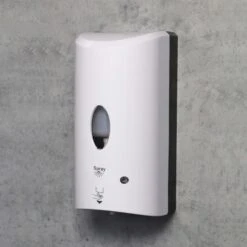 APS 98255 Desinfektionsspender -SPRAY- 13,5 X 12,5 Cm, H: 26 Cm -Tischzauber Verkaufsgeschäft 3071ec87 b6d3 4d30 86ed 55fdd02f1b09