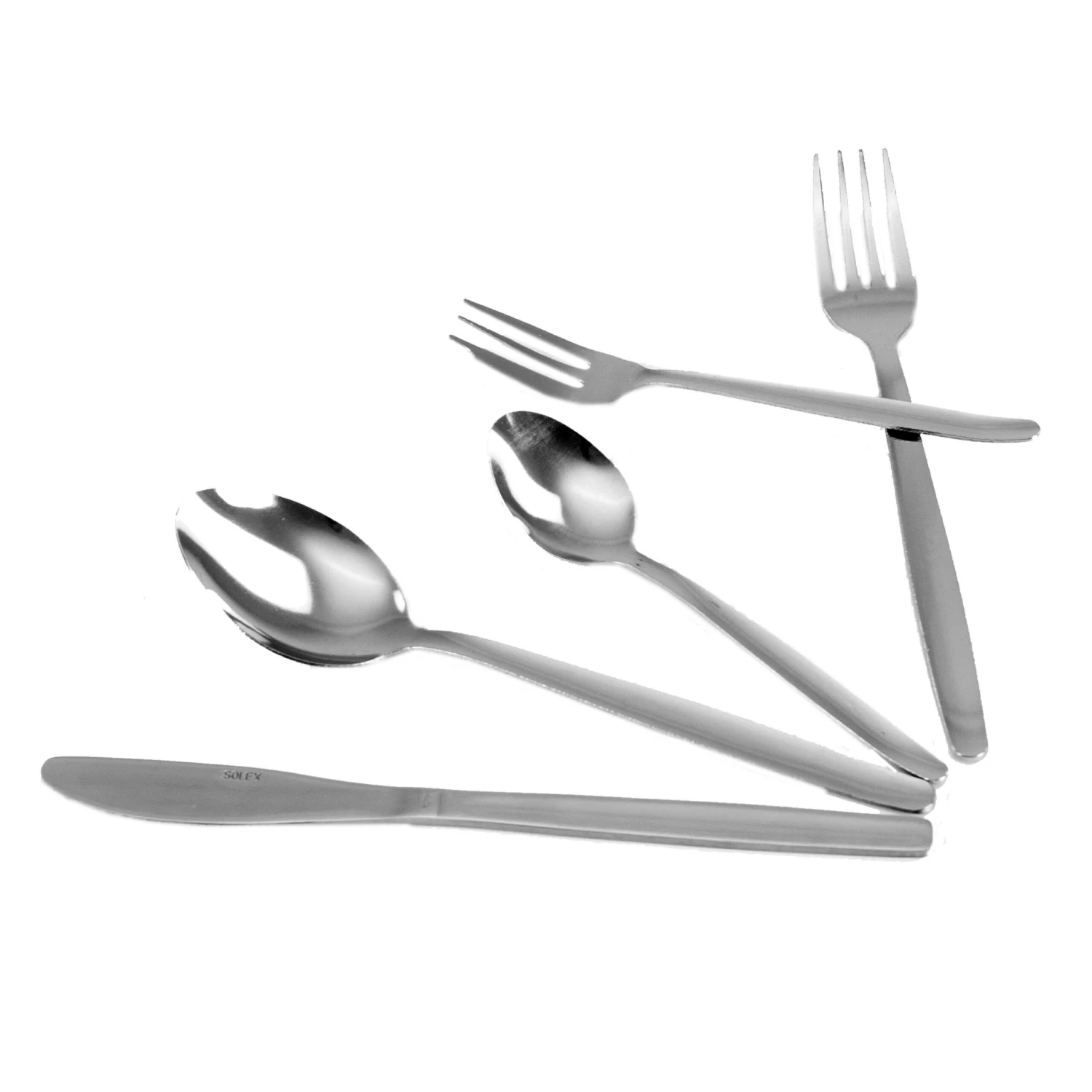 Solex TM 80 Kantinenbesteckset 24 Stück Menülöffel Für 24 Personen 6 Solex TM 80 Kantinenbesteckset 24 Stück Menülöffel Für 24 Personen – Bild 6