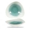 12 X Schale Dreie. Organic 23,5cm RAKU Jade Green