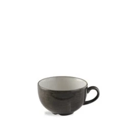 12 X Kaffeetasse 340ml STONECAST PATINA Iron Black