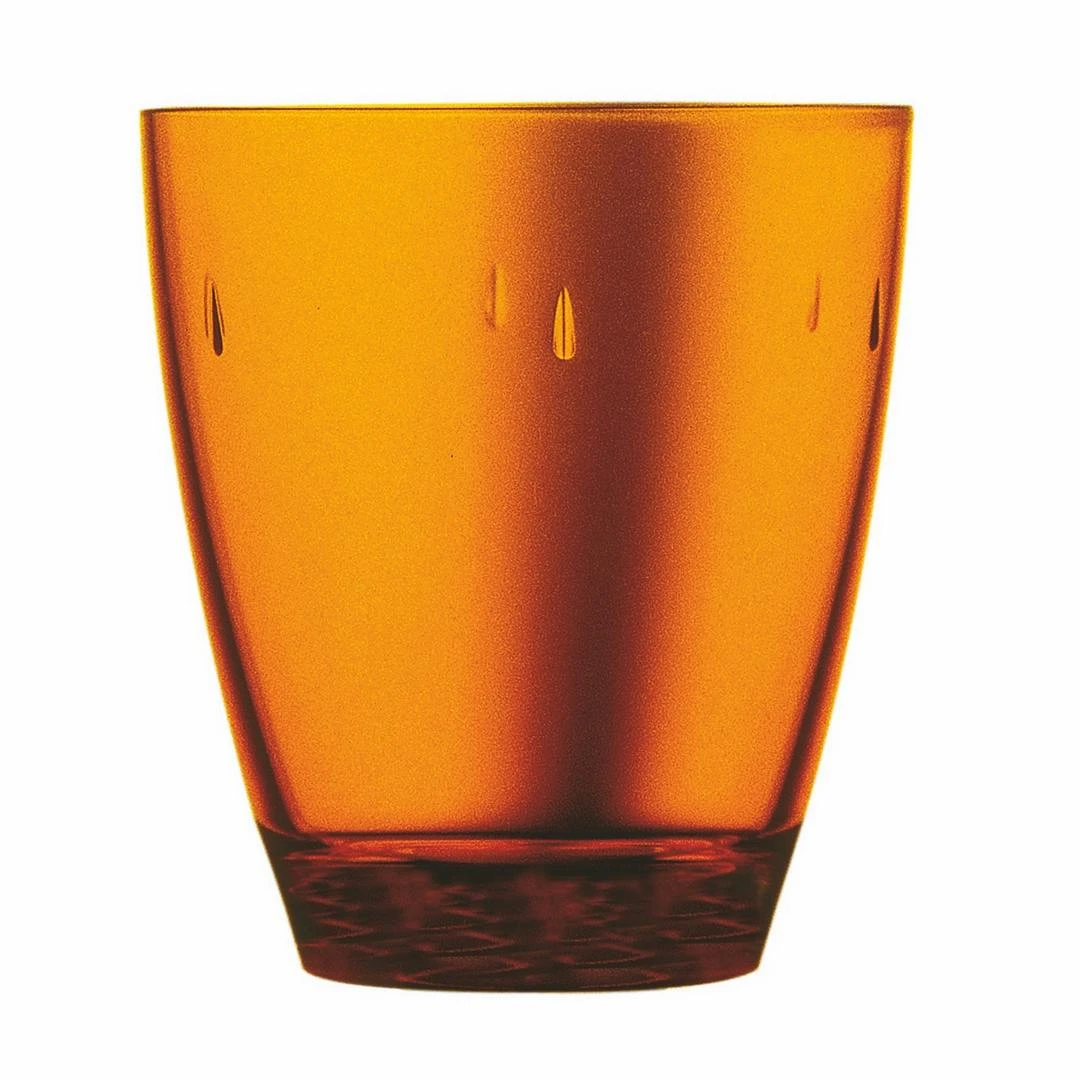 Mepra POLY GLAS 0,33 SPA & WELLNESS, 12er Set Amber 1 Mepra POLY GLAS 0,33 SPA & WELLNESS, 12er Set Amber