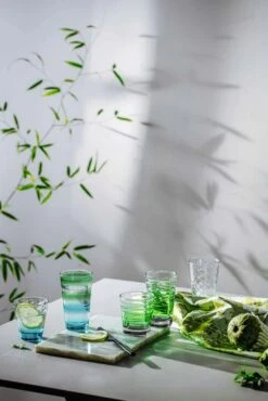 Leonardo Longdrinkglas 200 Ml Vario [6 Stück] Grün Rund Ø 7,5 X H 13 Cm -Tischzauber Verkaufsgeschäft 5a420aba 94fb 4d5b bf95 08502f661346