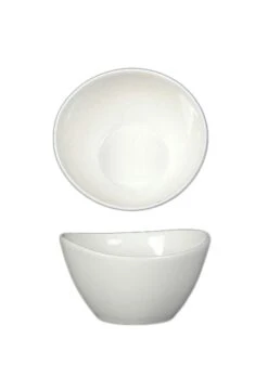 METRO Professional Schale, Porzellan, 16.7 X 19.5 X 7.4 Cm, Weiß -Tischzauber Verkaufsgeschäft 5dfe3874 d9e5 4912 a27d 8fd8059f91c4