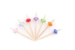 Picker Aus Bambus In Schwarz Mit Blume, 90 Mm, 200 Stück -Tischzauber Verkaufsgeschäft 704ec41a 589f 4a6e 933a 11051e92b05b