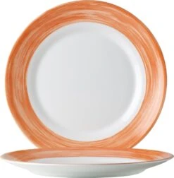 ARCOROC Brush Yellow Teller Flach 25,4cm * 6er -Tischzauber Verkaufsgeschäft a0ee8f40 7d29 4251 b77c 82d22193d4b0