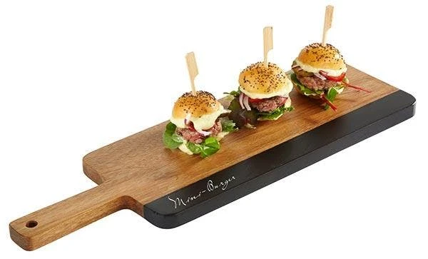 APS Servierbrett/Speisenbrett -AKAZIE SCHIEFER-36,5 X 15 Cm, H: 1,5 Cm 6 APS Servierbrett/Speisenbrett -AKAZIE SCHIEFER-36,5 X 15 Cm, H: 1,5 Cm – Bild 6