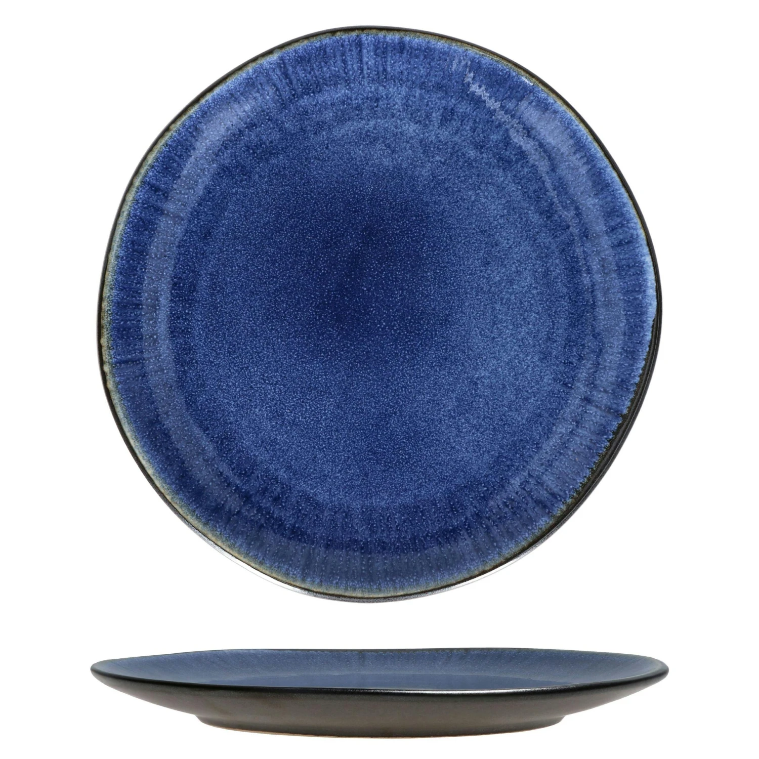 18tlg. Teller Set Reactive Glaze Navy Blue- Athens - 24327290 6 18tlg. Teller Set Reactive Glaze Navy Blue- Athens - 24327290 – Bild 6