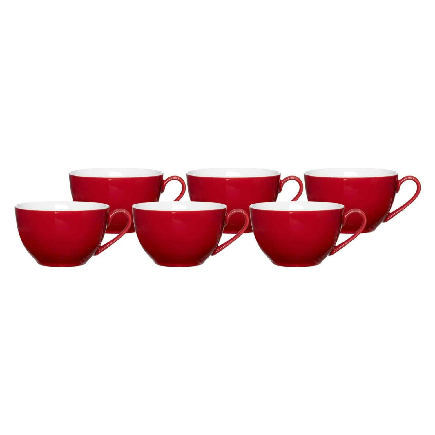 Ritzenhoff & Breker DOPPIO Kaffeetasse 200 Ml Rot 6er Set 1 Ritzenhoff & Breker DOPPIO Kaffeetasse 200 Ml Rot 6er Set
