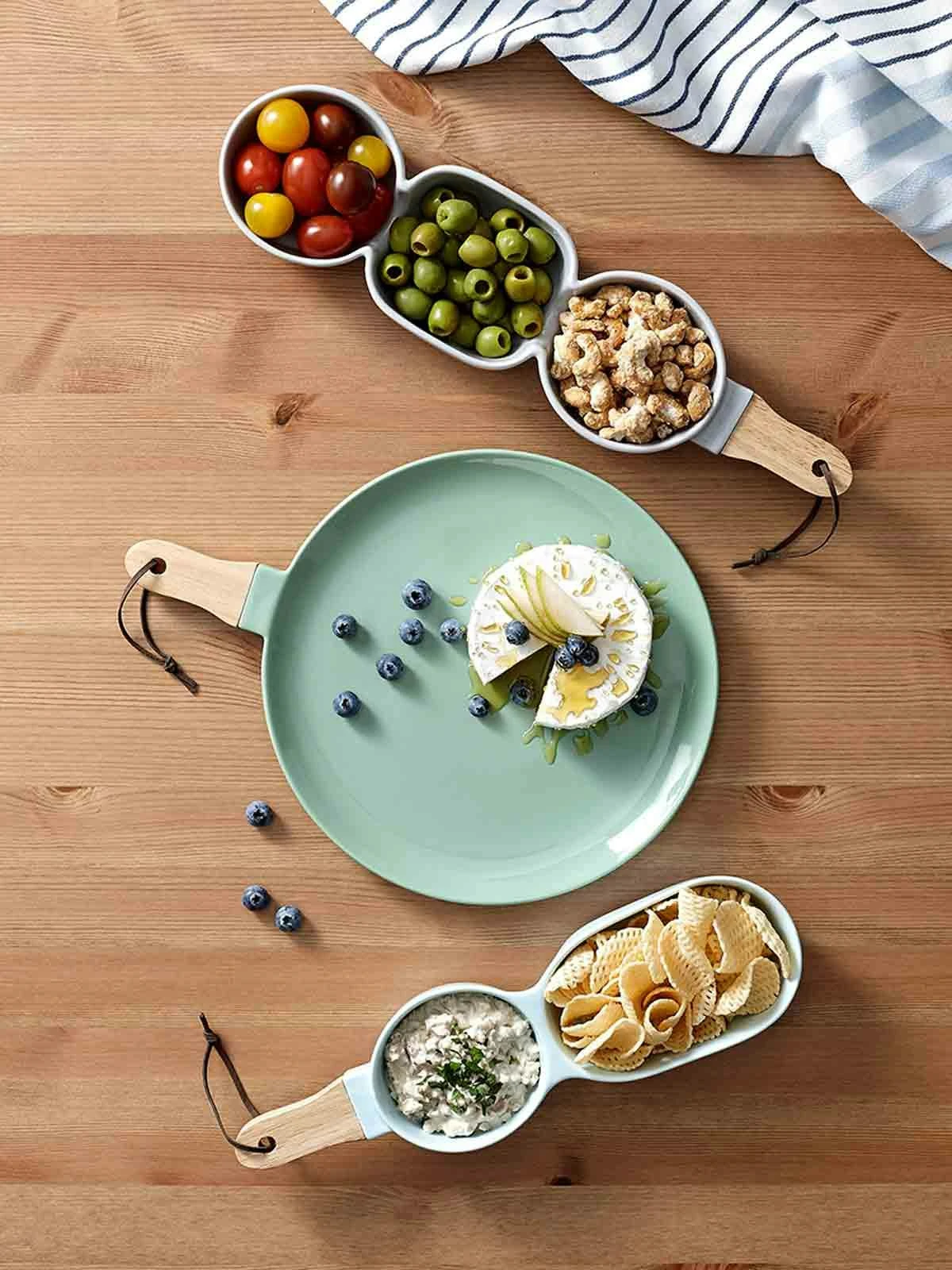 Ladelle Classic Servier-Stick Weiß 3-teilig 6 Ladelle Classic Servier-Stick Weiß 3-teilig – Bild 6