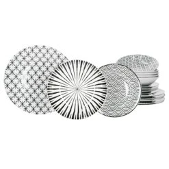 Mambocat 18-tlg. Tellerset Londen Lampart Nero -Tischzauber Verkaufsgeschäft d0606fc2 5ad1 4490 8a13 bbba361f8baf