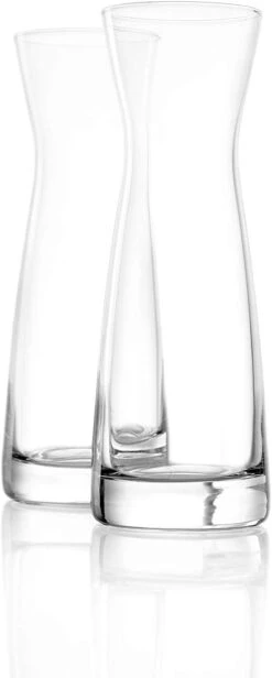 STÖLZLE LAUSITZ Karaffen 6er Set Serie Universal Variante M 250 Ml I Gläserne Spirituosenkaraffe Milchkaraffe Bruchresistent Und Spülmaschinenfest