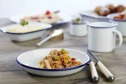 APS Teller/Speiseteller/Deko-Teller/Emaille-Teller, Tief -ENAMELWARE-Ø 24 Cm, H: 3,5 Cm, 0,85 Liter 12 APS Teller/Speiseteller/Deko-Teller/Emaille-Teller, Tief -ENAMELWARE-Ø 24 Cm, H: 3,5 Cm, 0,85 Liter -Tischzauber Verkaufsgeschäft d3be380e c877 4399 89f9 22456ad9071c