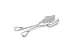 Gebäckzange, Servierzange Glatt Poliert L 26,0cm D 5,0cm H 7,0cm Versilbert Anlaufgeschützt
