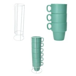 6er Set Kaffeebecher Mit Ständer Stata 250ml Mint Tasse Henkel Porzellan Stapelbar -Tischzauber Verkaufsgeschäft e2d01dbf c9ea 4552 b6a4 acbffb8ee15a