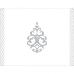 Sovie HORECA Eierwärmer Royal Line Silber Aus Tissue 9-lagig, 105 X 82 Mm, 150 Stück - Ornament