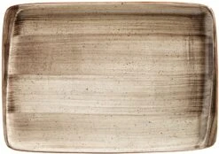 12 X Aura Terrain Moove Platte 23 X 16cm * - Bonna Premium Porcelain