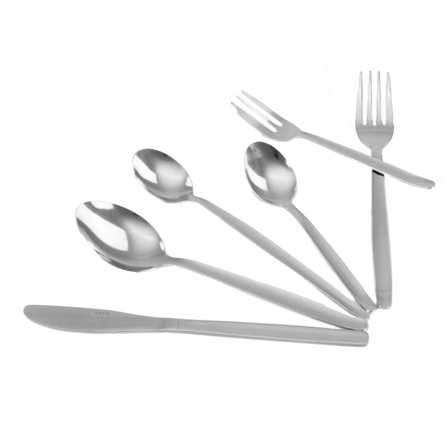 Solex TM 80 Kantinenbesteckset 72 Stück Latte Macchiatolöffel Limonadenlöffel 5 Solex TM 80 Kantinenbesteckset 72 Stück Latte Macchiatolöffel Limonadenlöffel – Bild 5