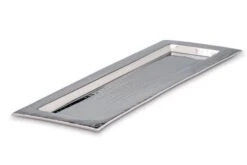 Galerie-Spiegeltablett Rechteckig, Groß, Vernickelt, 30,5 X 20,0cm, H 4,0cm Gesamt-H 6,0cm -Tischzauber Verkaufsgeschäft fd6e44e6 2a2d 4db7 bdc5 a2b79f66fd7a